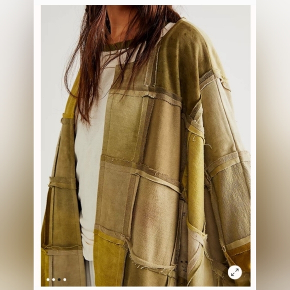 Free People x Maria Bouvier Poppy Cape - Picture 4 of 9